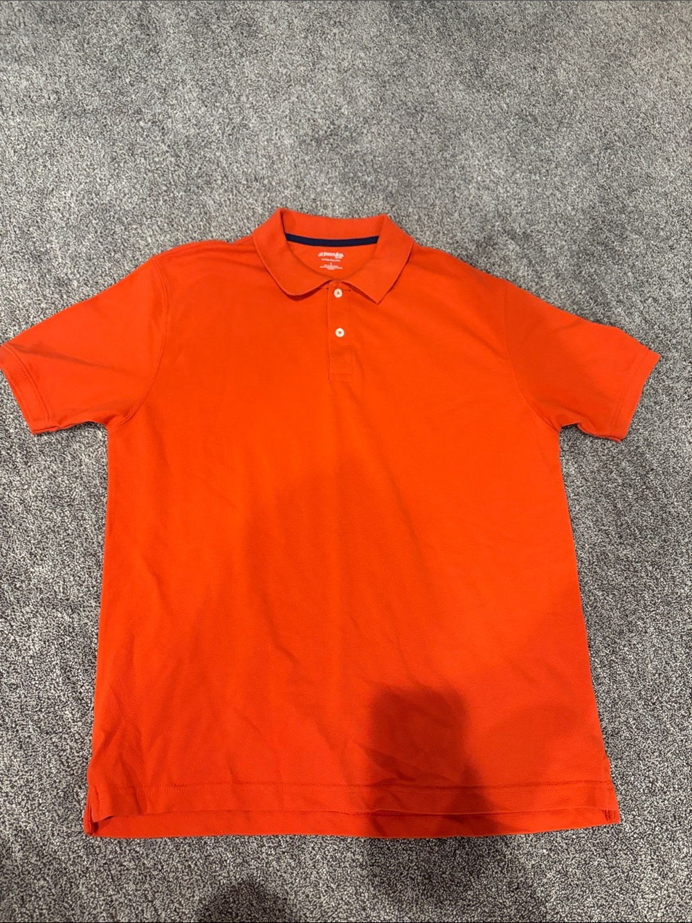 Men's Orange Polo Shirt - Unbranded Classic Fit